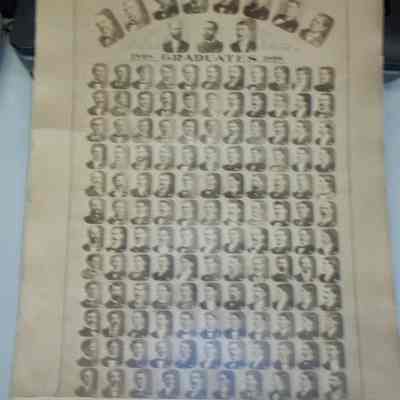 Kentucky School of Medicine, 1898 Graduating Class, view 2