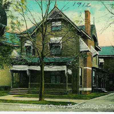 Charles Major Home, Shelbyville, 1912