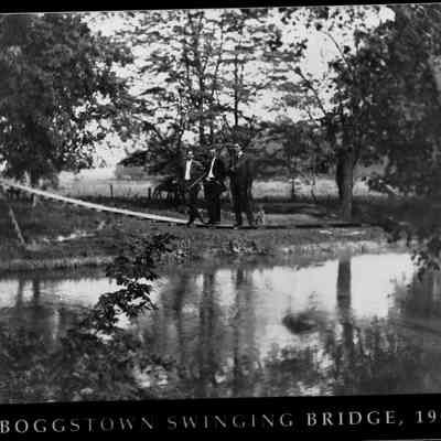 Boggstown Swinging Bridge