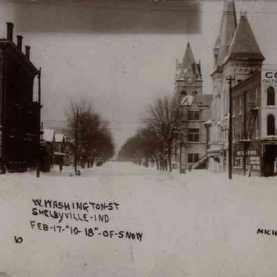 Postcard scan- W. Washington Snow 1910