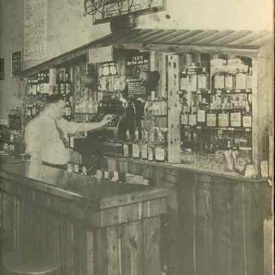 Tavern, interior, right side