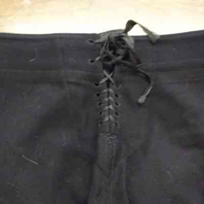 uniform, pants, back with lacing