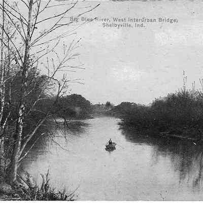 Big Blue River, West Interurban Bridge