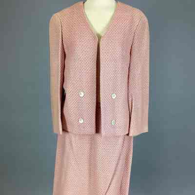 Women’s Pink Woven Suit
