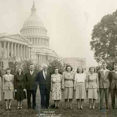 Seniors at Manilla High at Washington D.C.
