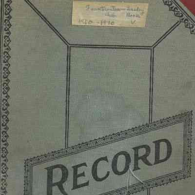 Secretary & Treasurer's Records-1960-1970, Book V