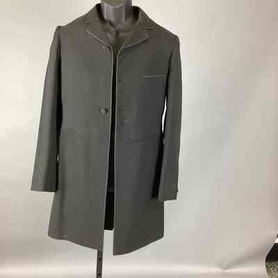 Men's Black Wedding Coat