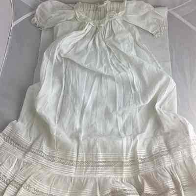 Children’s White Cotton Dress