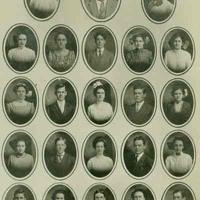 8th Grade graduation photograph, Liberty Township