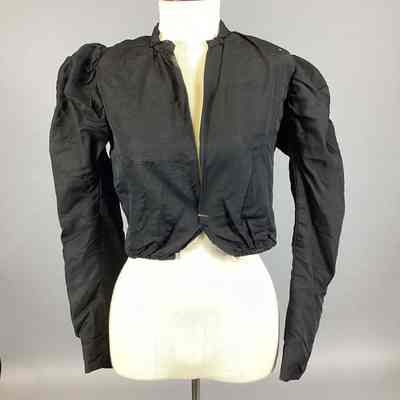 Women's Black Mourning Bodice