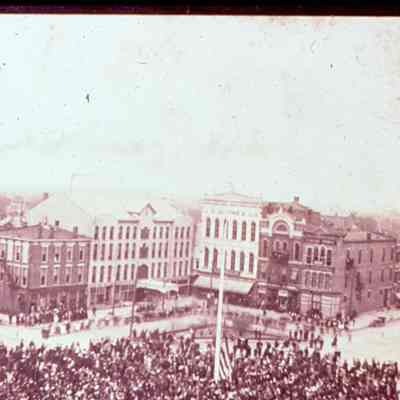 Public Square Flag Raising