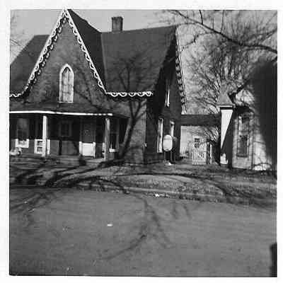 Corner E Franklin/ N side First house E of RR