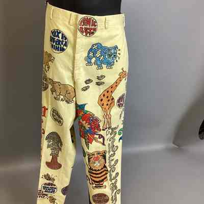 Men's Gold Corduroy Pants / Senior Cords
