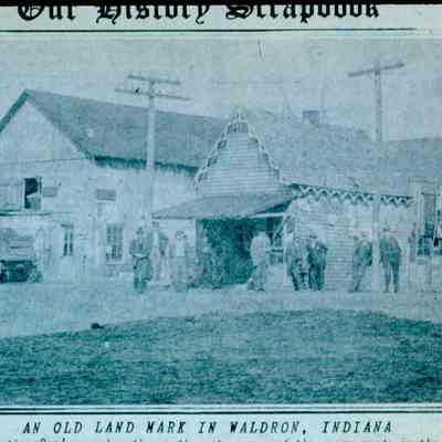 Waldron Crossroads Marker