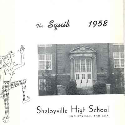Yearbook, Squib, 1958, Inside Cover