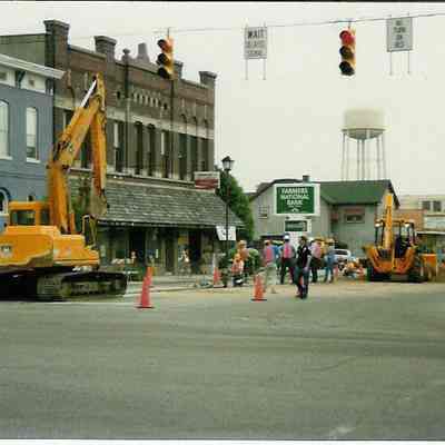 E. Broadway Street Repair at S. Harrison St. Central States Fiber Corp. Broadway Bonded Oil Cop. E. Broadway