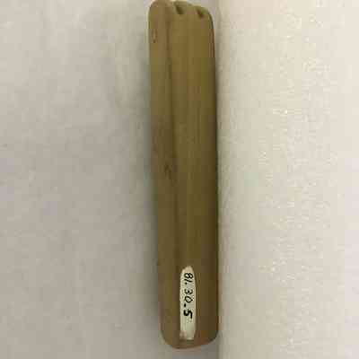 Bottom with accession number