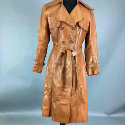 Women’s Brown Leather Coat