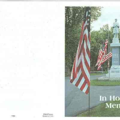 Announcement, Funeral