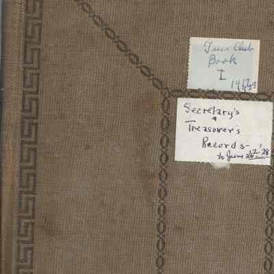 Secretary & Treasurer 's Records-to June 12, '28