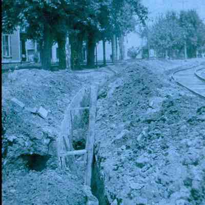 Interurban Track Cave-In