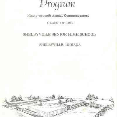 Graduation Program/Ninety-seventh Annual Commencement/CLASS OF 1969/SHELBYVILLE SENIOR HIGH SCHOOL