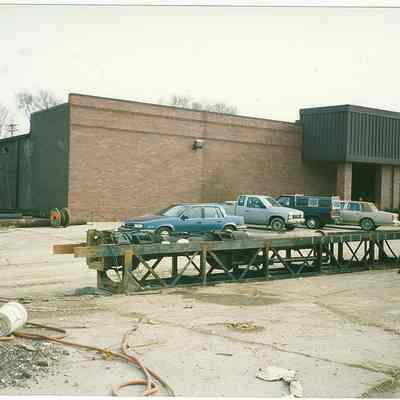 Harrison St. Bridge construction
