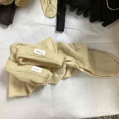 Women’s White Wool Stockings