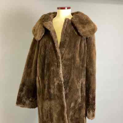 Women's Brown Fur Coat