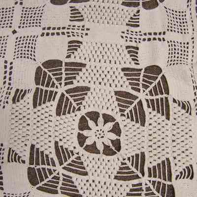 Close-up view (one square) of coverlet