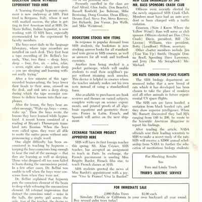 THE SCURRIER, Back Page