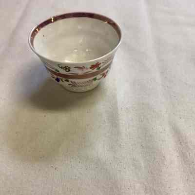 White & Pink Floral Cup