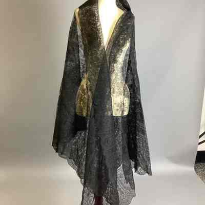 Three Women's Black Shawls