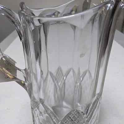 Clear Glass Pitcher