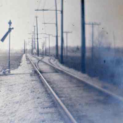Standard Turn out on the Connersville Line