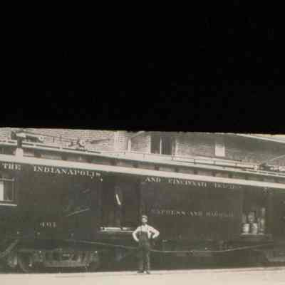 Car401 at Indianapolis freight depot.