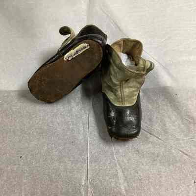 Children's Black & Blue Booties