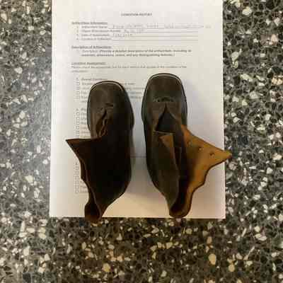 Children's Brown Leather Boots