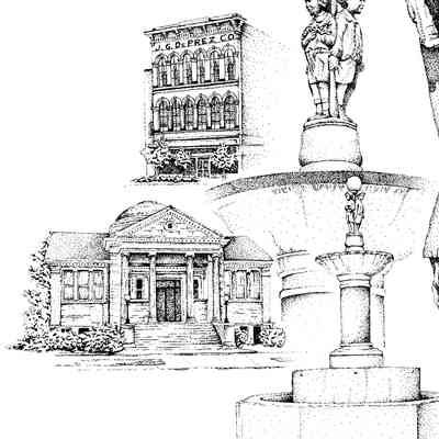 poster, lower left quadrant