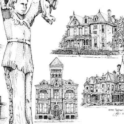 poster, lower right quadrant