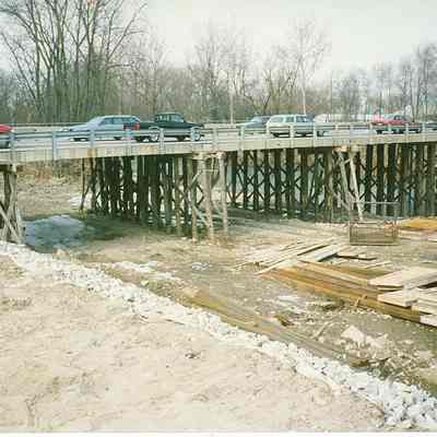 Harrison St. Bridge construction