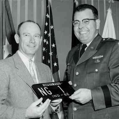 Scrapbook of John Andersons Career with Indiana National Guard