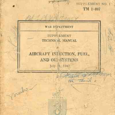 Aircraft Induction, Fuel, and Oil Systems