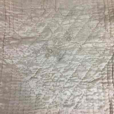 Pink Silk Baby Blanket