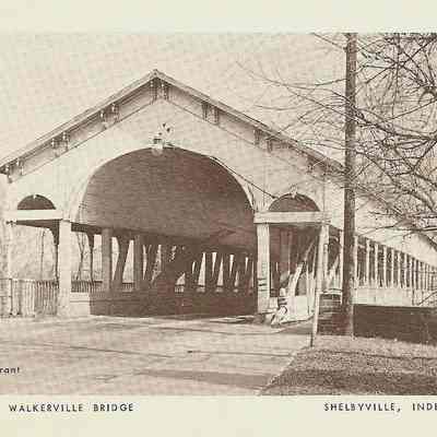 The Walkerville Bridge, Shelbyville, Indiana