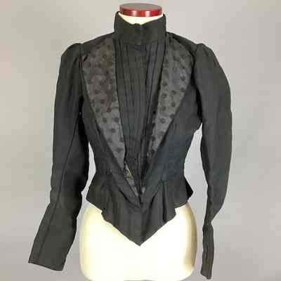 Women’s Black Mourning Blouse