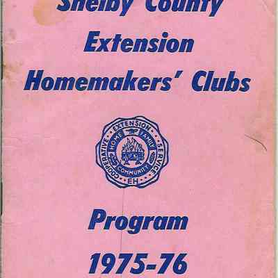 Shelby County Extension Homemakers