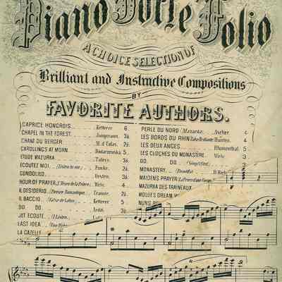 A CHOICE SELECTION OF :Brilliant and Instructine Compositions