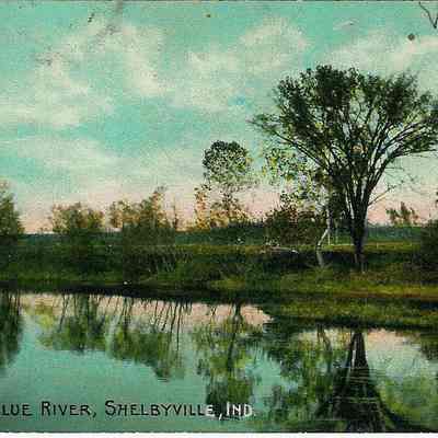 Big Blue River Scene
