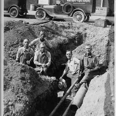 Gas Line Construction
